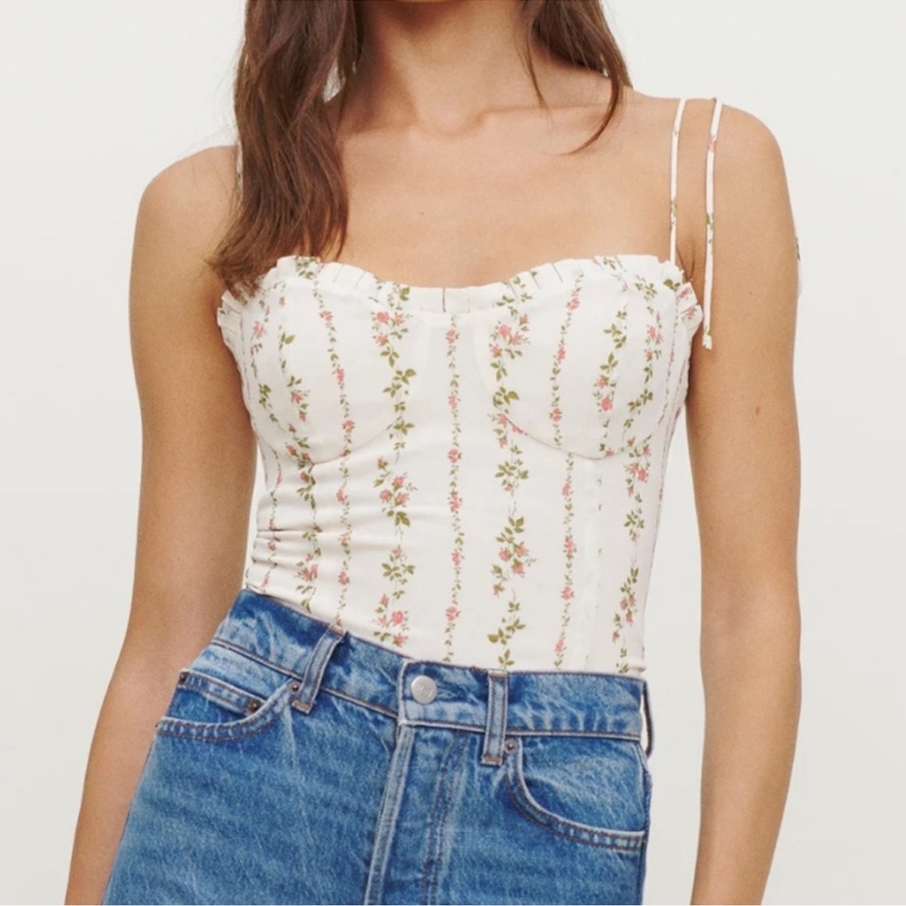 Reformation Novena Top in Chateau